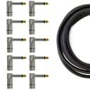 Bullet Cable SLUG Solderless Pedalboard Effects Cable Black Kit |10/5