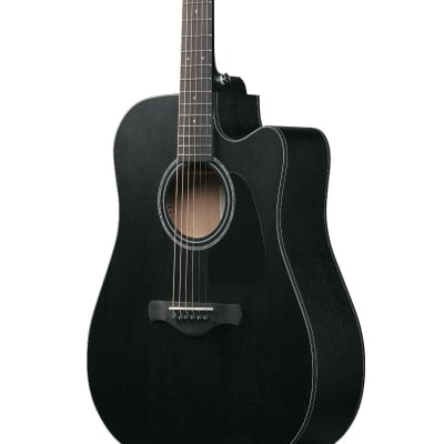 IBANEZ - AW1040CE WEATHERED BLACK OPEN PORE - Guitare électro-acoustique image 4