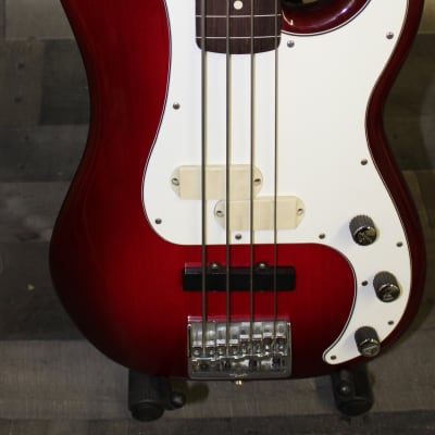Fender Precision Elite Fret-less 1983 Rosewood Fret-board Red Sunburst Faded for sale