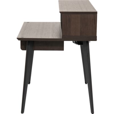 Gator Elite Furniture Series Main Desk in Dark Walnut Finish GFW-ELITEDESK-BRN image 4