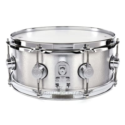 DW Collectors Cast Aluminum Snare Drum 13x5.5 Chrome Hardware image 2