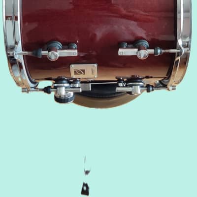 12" Sonor Designer Birch tom in cherry red image 4