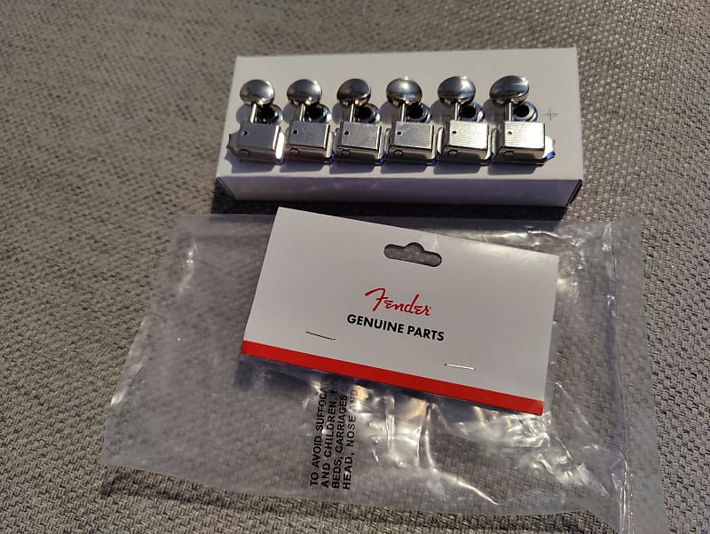 Fender ClassicGear Tuning Machines Chrome Chrome Reverb