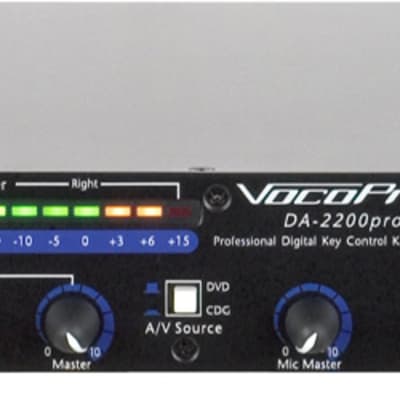 VocoPro DA-2200PRO Professional Digital Key Control/Digital Echo Mixer image 3
