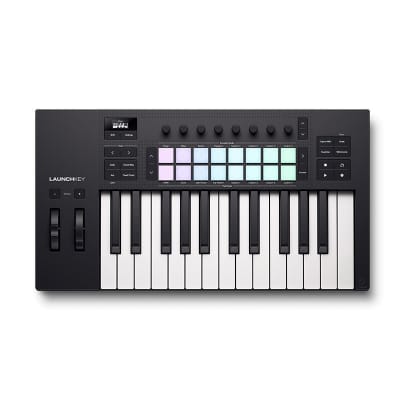 NOVATION Launchkey 25 Mk4 (Notification) (25-key USB/MIDI controller) [NKS compatible product] [Steinberg Cubase LE 14 included!