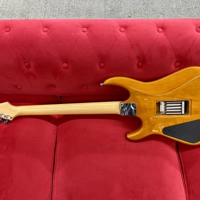 Hamer USA Diablo Electric Guitar 1990's - Transparent Amber image 16