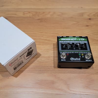 Reverb.com listing, price, conditions, and images for radial-bigshot-i-o