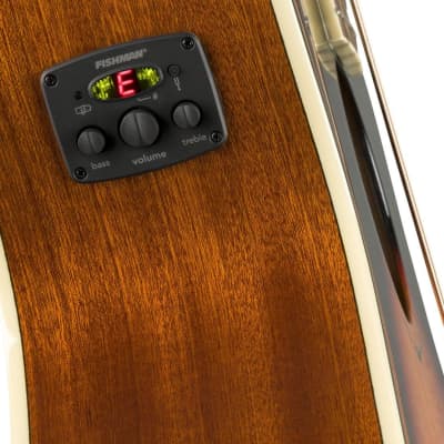 Fender FA-450CE Acoustic-Electric Bass Guitar (3-Color Sunburst) image 4