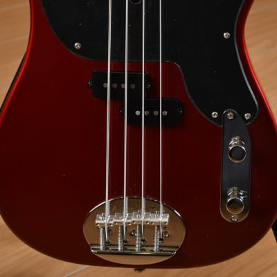 Lakland Skyline Series 44-51 Rosewood Fingerboard Candy Apple Red image 8