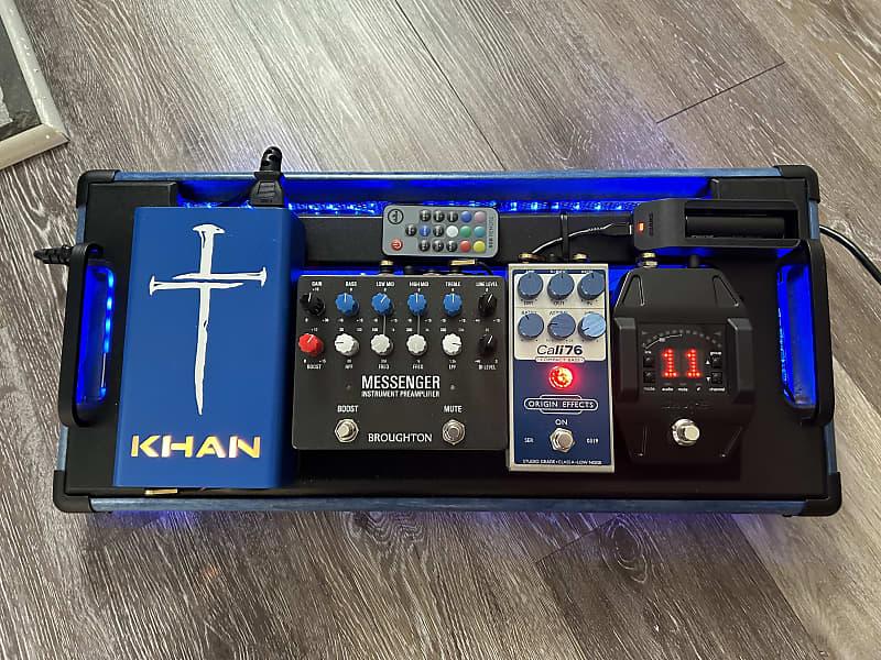 Complete Custom Bass Pedalboard Reverb