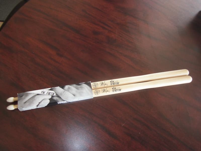 Vic Firth Signature Series Danny Carey Drumsticks Nylon Tip SDCN - Hickory One Pair! image 1