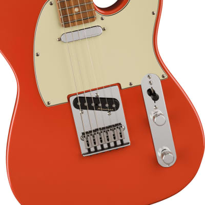 Fender Player Plus Telecaster Electric Guitar. Pau Ferro Fingerboard, Fiesta Red image 4