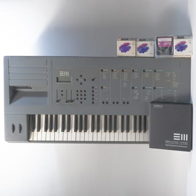 E MU Systems Emulator III 61-Key 16-Voice Sampler Workstation w/ Manual + Disks e-mu EMU image 1