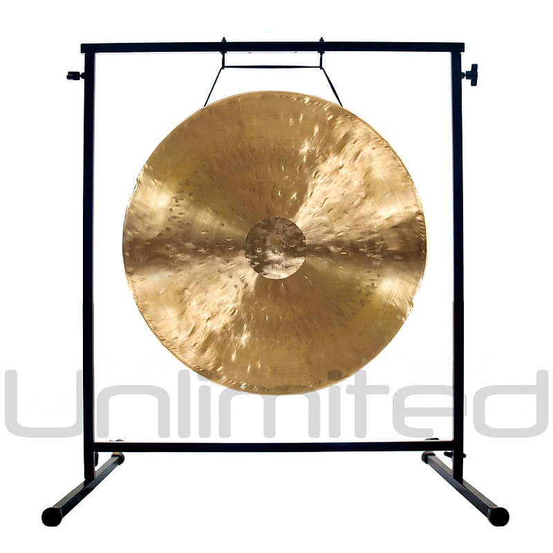 20" to 26" Gongs on the Fruity Buddha Gong Stand - 22" White Gong image 1