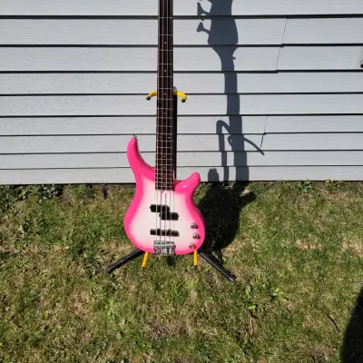 美品　ピンク ベースギター　FERNANDES GUITARS PJB-45 2025春夏新色】 Guitar Bass Pink Bass Jazz PJB-45 FERNANDES