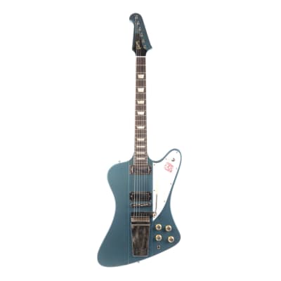 Gibson Custom 1963 Firebird V with Maestro Ultra Light Aged - Pelham Blue image 2