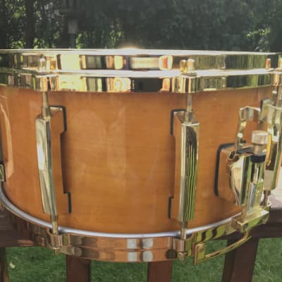 Pearl Custom Classic Snare Drum ONE PIECE Maple Shell | Reverb