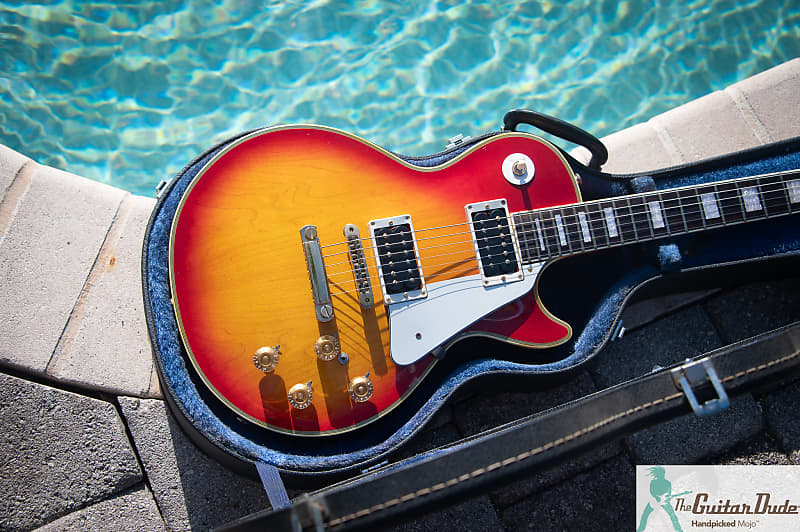 1980 Aria Pro II LS-600DCH Les Paul Custom - Cherry Sunburst - Made In  Japan - Demo Video