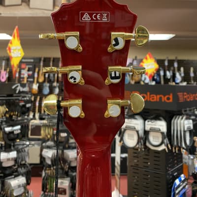 Ibanez Artcore Expressionist AS93FM Semi-Hollow Electric Guitar - Transparent Cherry Red image 7