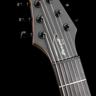 Mayones Duvell Elite 7 Natural Trans Graphite RAW 27" scale image 3