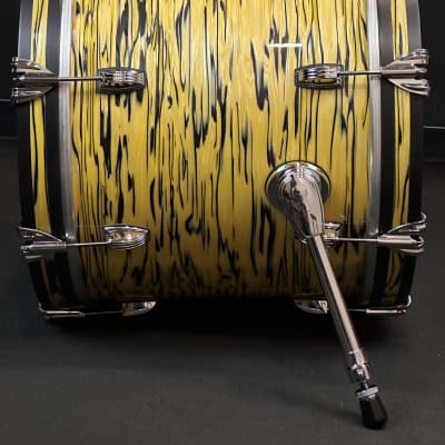 Ludwig 18/12/14" Classic Maple "Jazzette" Outfit Drum Set - Lemon Oyster Pearl image 8