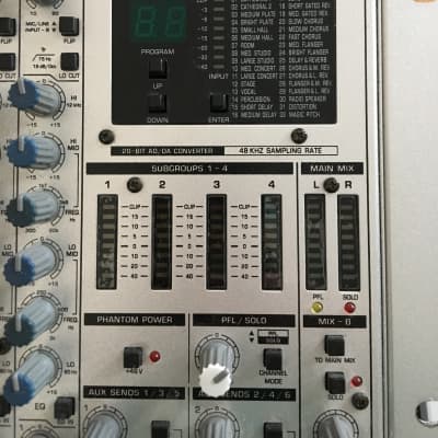 Behringer Eurorack MX3242X 32-Input 4-Bus Mixing Console