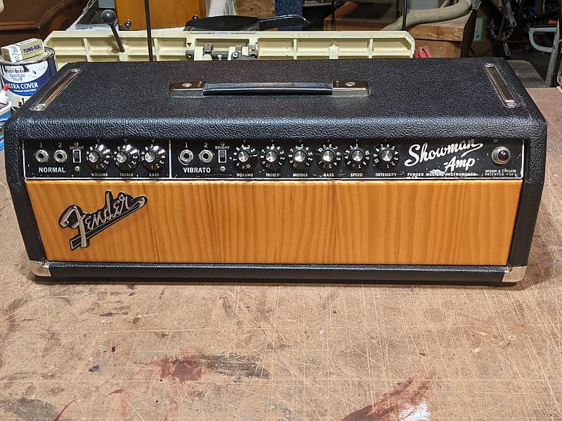 1966 Fender Showman Amp with 15" JBL in a Custom Cabinet image 1