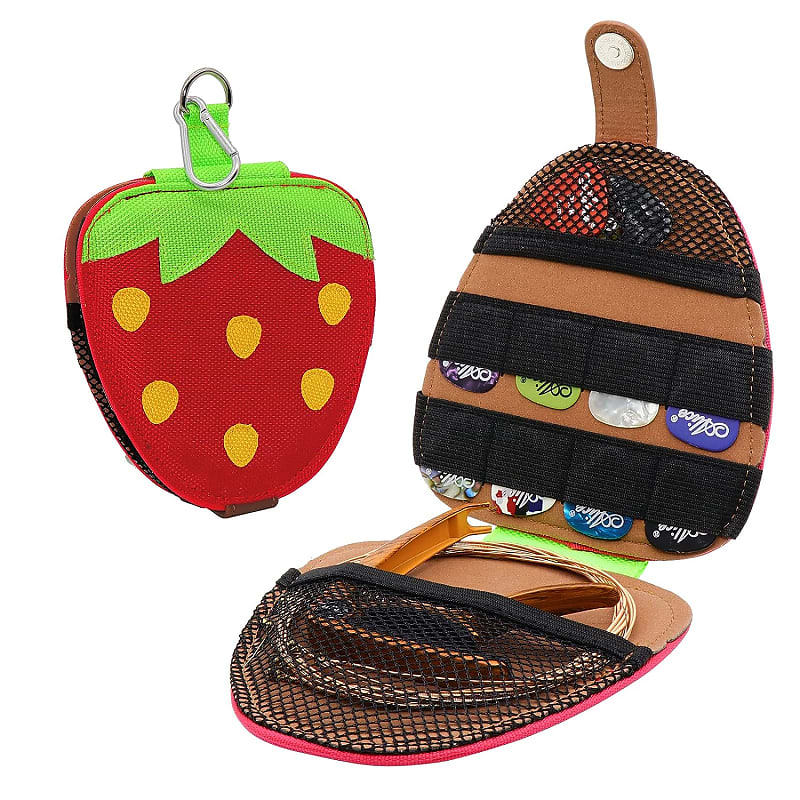 【STARBUCKS】 22 Autumn Guitar Pouch Portable Guitar shape pick pouch
