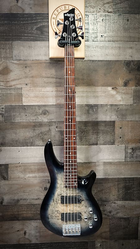 Schecter C-5 Plus Charcoal Burst Bass Guitar B-Stock image 1