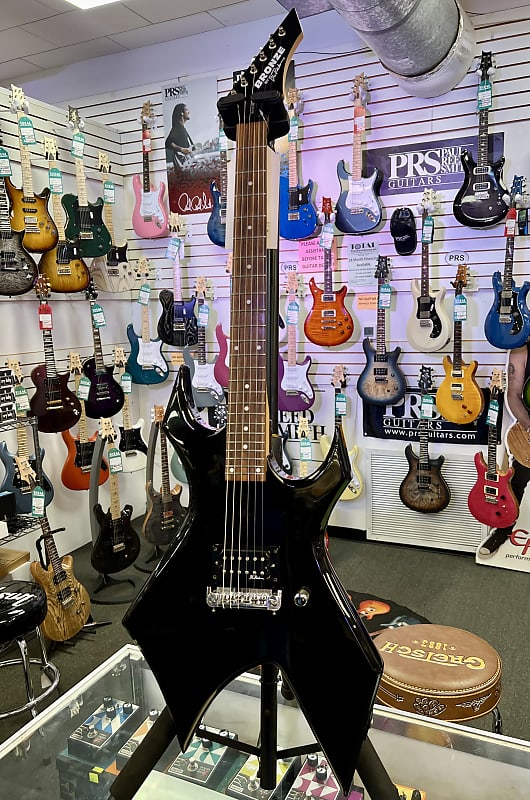 B.C. Rich Bronze Series Warlock, Black - Pre Owned image 1