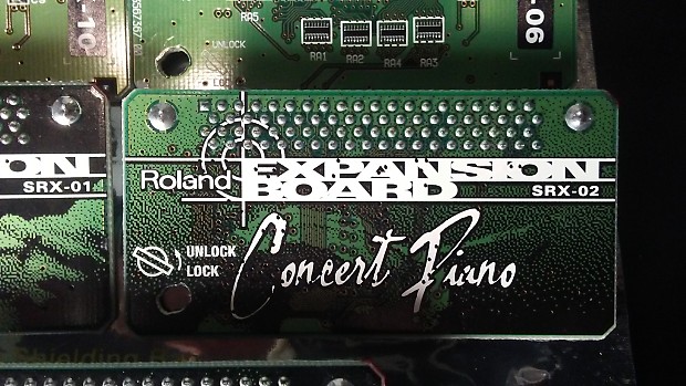 Roland SRX-02 Concert Piano sound expander for Roland XV-5080 | Reverb