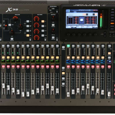 Behringer X32 40-channel Digital Mixer  Bundle with Behringer P16-MB Mounting Bracket for PowerPlay P16-M image 3