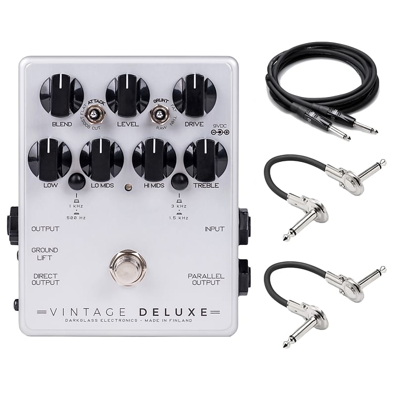 New Darkglass Vintage Deluxe V3 Microtubes Overdrive Bass Guitar Preamp Pedal image 1