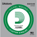 D'Addario NW049 Nickel Wound Single Guitar String .049