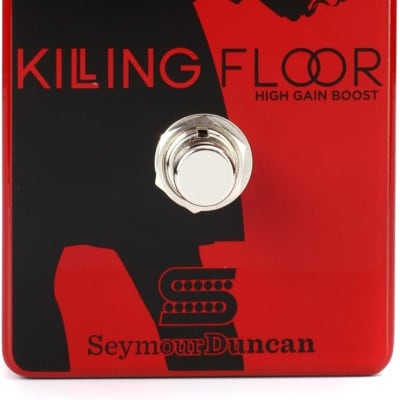 Seymour Duncan Killing Floor High-Gain Boost Black/Red for sale