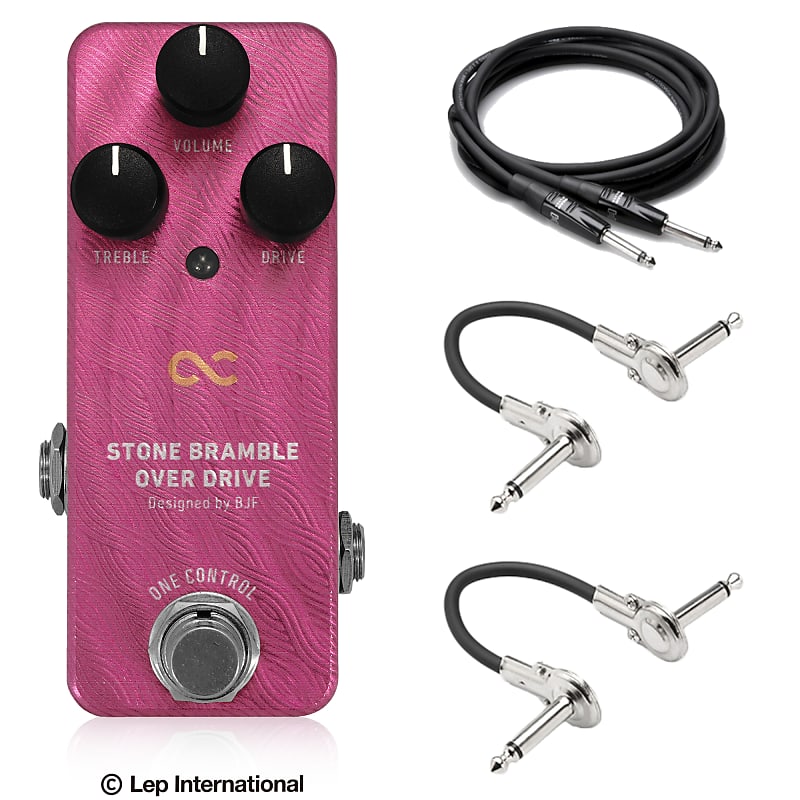 New One Control Stone Bramble Overdrive Guitar Effects Pedal