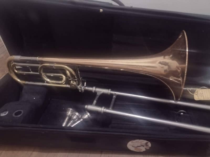 Yamaha YSL 643 tenor trombone with f attachment Reverb