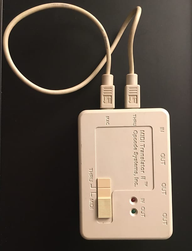 Opcode Systems Inc. MIDI Translator II Mac Interface white