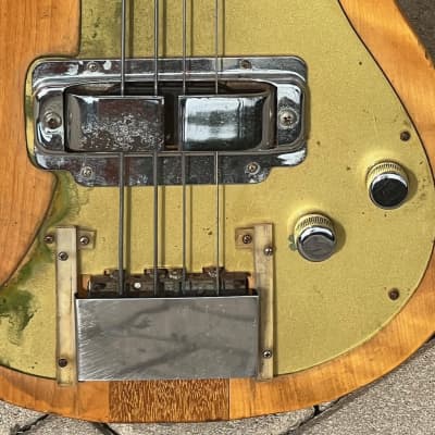 Rickenbacker 4000 Bass 1959 - a crazy cool 100% original 1 of 50 ever made in its Mapleglo finish. image 11
