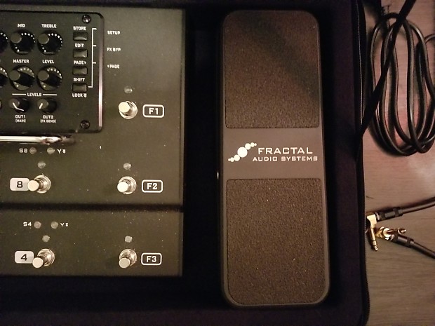 Fractal Audio AX8 W/ EV-1 Expression Pedal | Reverb Fractal Audio AX8 W/ EV-1 Expression Pedal | Reverb