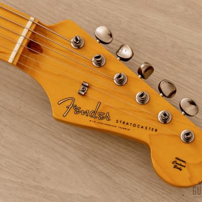 2018 Fender Traditional 50s Stratocaster FSR Lake Placid Blue w/ Competition Stripe & Case, Japan MIJ image 4