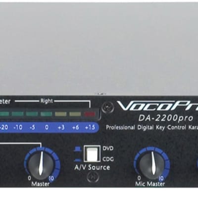 VocoPro DA-2200PRO Professional Digital Key Control/Digital Echo Mixer image 1