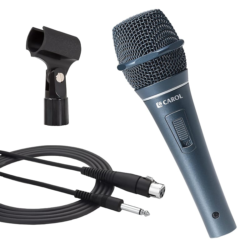 Dynamic Karaoke Microphone - Wired Microphone For Singing, Handheld Super  Cardioid Karaoke Mic, Microphone With 15Ft Detachable Xlr To 1/4  Cable/On/Off Switch/Mic Holder - ?-Plus 3