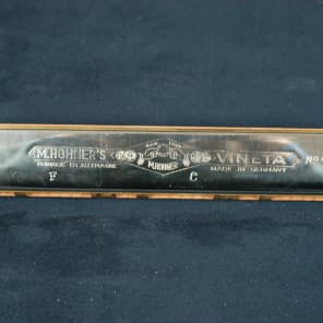 Vintage Hohner Vineta No.4 Chord Harmonica. Very Nice