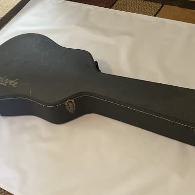 Vintage Larivee Acoustic Black Tolex Hardhshell Guitar Case Made in Canada image 3