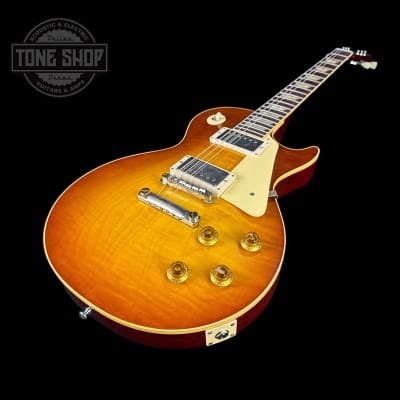 Mint Gibson Custom Shop Made 2 Measure 1959 Les Paul Standard Ice Tea Fade Murphy Lab Ultra Light Aged NH w/case image 2