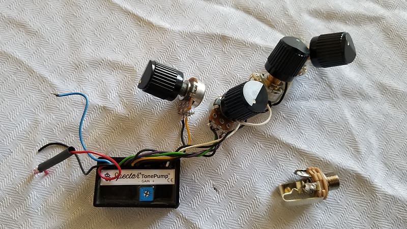 【レビューで送料無料】 Spector Reverb | Knobs) Spector Black (w/ 2022 Preamp TonePump ベース