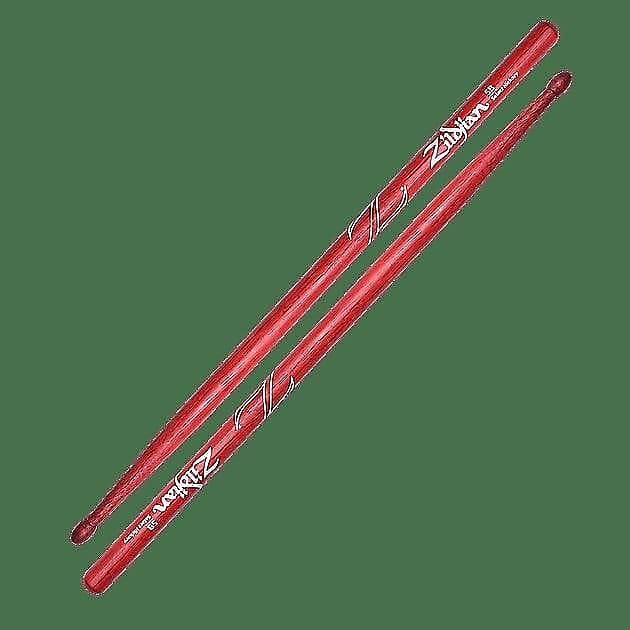 Zildjian Z5AR 5A Red Wood Tip (Pair) Drum Sticks image 1