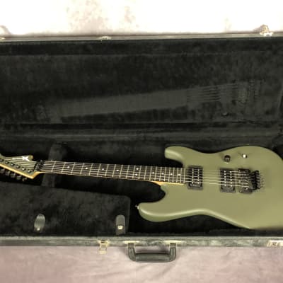 Wayne Guitars (Formerly Charvel) Super Strat Est 2000 - Flat Green image 12