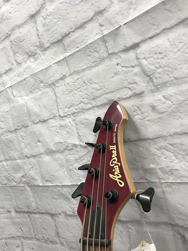 Aria Pro II Avante Series Translucent Red | Reverb